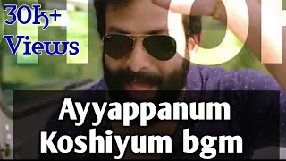 Ayyappanum koshiyum Bgm Aaha Ooho hey Pulle pulle Full Song Hd video  tik tok viral video [upl. by Neliak]