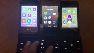 LG Classic Flip vs Nokia 2760 Flip vs TCL Flip 2 [upl. by Ailecra]