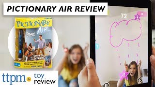 Pictionary Air 2019 New Game Review from Mattel [upl. by Esinrahc]