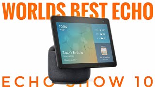 Worlds Best Echo Echo Show 10 3rd Gen Review 2022 Amazon 💯😃 [upl. by Kerwon948]