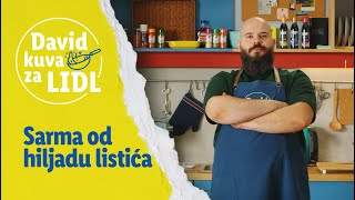 Sarma od hiljadu listića│David kuva za Lidl│Lidl Srbija [upl. by Tlok334]