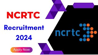 NCRTC Recruitment 2024  CA  CMA  Officer Finance [upl. by Bixler154]