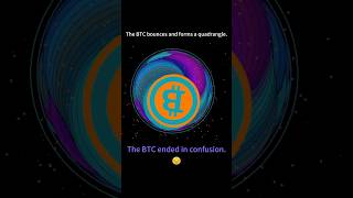 The BTC bounces and forms a quadrangle cryptocurrency art btc [upl. by Tur408]