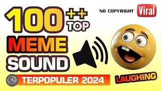 100 FUNNY MEMES SOUND EFFECT FOR EDITS NO COPYRIGHT [upl. by Atsedom]