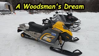 SkiDoo TundraYamaha bravoyamaha VK 540 [upl. by Kries]