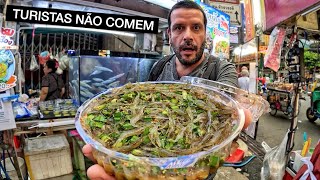 Provando COMIDAS BIZARRAS na Tailândia 😳 🇹🇭 [upl. by Helga]