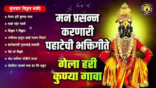 मन प्रसन्न करणारी पहाटेची भक्तिगीते  गेला हरी कुण्या गावा  Vitthal Songs Marathi पांडुरंगाची गाणी [upl. by Neelyar]