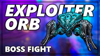 EXPLOITER ORB Boss Fight Solo 🎮 Warframe Gameplay German [upl. by Gnehp]