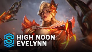 High Noon Evelynn Skin Spotlight  League of Legends [upl. by Goldwin]