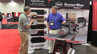 The SuperMax Drum Sander with Scott Phillips [upl. by Naryb]