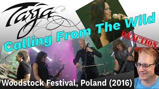 Tarja Turunen  Calling From The Wild  live  Woodstock Festival Poland 2016  first time reaction [upl. by Pfeifer544]