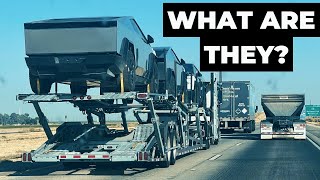 Tesla Cybertruck Hauling Confuses the California Highway Patrol [upl. by Salocin]