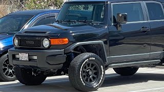 BFG Trail Terrain dunes sand test Long travel Toyota FJ Cruiser [upl. by Miles]