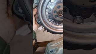 Diy flywheel holder automobile mechanic diy flywheel diesel shorts [upl. by Blaine651]