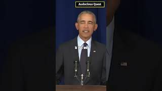 A Powerful Message From Barack Obama  Shorts [upl. by Analak]