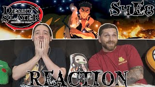 ABSOLUTELY EPIC  Demon Slayer Season 4 Episode 8 REACTION  4x8 [upl. by Aivatahs70]