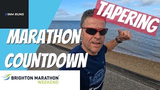 Countdown to Brighton Marathon My Taper Tips [upl. by Cletis165]