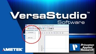 Electrochemistry  VersaStudio Tutorial Pin and Move Select Instrument and Data View Windows [upl. by Eelime628]