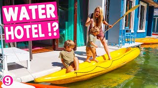 UNIQUE WATER HOTEL IN THAILAND  YOU KAYAK amp BOAT EVERYWHERE Episode 13 [upl. by Led]