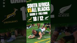 Springboks beat New Zealand 1812  Game 1 [upl. by Maddocks]