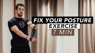 HOME WORKOUT  FIX YOUR POSTURE  NOAH  PERSONAL TRAINER [upl. by Aerdnaek]