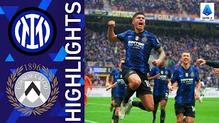 Inter 20 Udinese  Correa steals the show at San Siro Serie A 202122 [upl. by Gnem222]