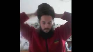 COMO ATARSE LOS DREADLOCKS  RASTASMDP RASTAS DREADLOCKS MAR DEL PLATA RAS DIPI tutorial dreads [upl. by Leede271]