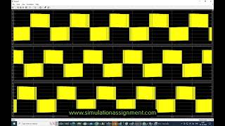 SVPWM modulation three phase two level inverter Matlab Simulink [upl. by Beka]