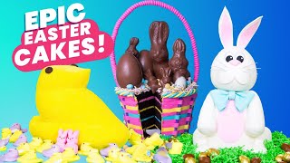 4 MIND BLOWING Easter Novelty CAKES  How to Cake It With Yolanda Gampp [upl. by Ggerk]