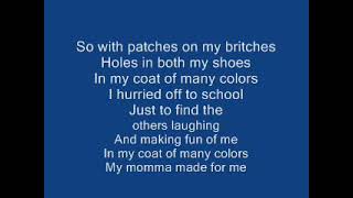 quotCoat Of Many Colorsquot Dolly Parton With Lyrics [upl. by Nangatrad]