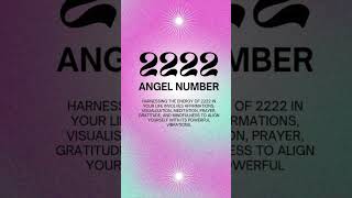 Angel Number 2222 Unveiling Its Powerful Meaning and Impact angelnumber2222 [upl. by Aiekan]