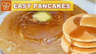 How to Make Easy Pancakes  Pinoy Easy Recipes [upl. by Yevrah38]