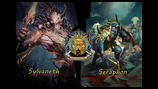 Age of Sigmar 40 Sylvaneth Vs Seraphon [upl. by Ollecram]