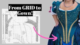 How to Scale Up Gridded Patterns For Beginners Easy Custom Fit [upl. by Acir]