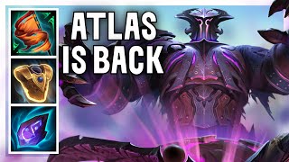 RUNNING THE DUO LANE  Atlas Support Ranked Conquest [upl. by Anirtal957]