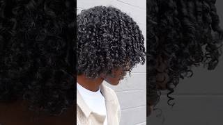 Loose Finger Coils Tutorial afro curls curlyhair hair naturalhair curly blackhair hairstyle [upl. by Janella]