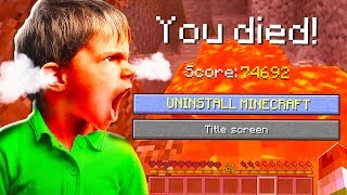 THIS FAN MADE ME RAGE QUIT MINECRAFT [upl. by Eilatam]