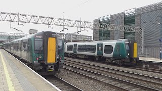 LNWR Class 350 leaves Stafford 15724 [upl. by Wiltshire]