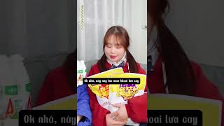 Lừa đảo kiểu này nhiều lắm nha mukbangdrama haihuoc giaitri tiktok thichreview funny [upl. by Aicinet]