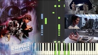 Star Wars The Empire Strikes Back  The Rebel Fleet  Piano Synthesia [upl. by Wanfried772]