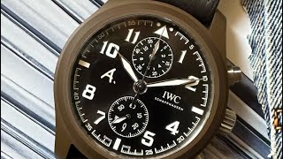 IWC Pilot’s Chronograph Saint Exupery Edition “The Last Flight” Ceramic IW388004 Limited Edition [upl. by Gneh]