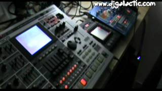 DJ Galactic  quotNostalgiequot Electro House MC808 vs Electribe [upl. by Clemmy]