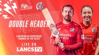 🔴 LIVE Lancashire Lightning vs Derbyshire Falcons  Vitality Blast 2024 [upl. by Syah]