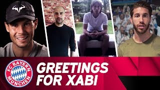 All of Xabi Alonsos farewell messages Gerrard Pizarro Ramos amp more  GraciasXabi [upl. by Joelle3]