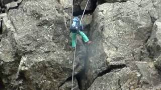 Sgurr nan Gillean  Pinnacle Ridge  Abseil [upl. by Juan]