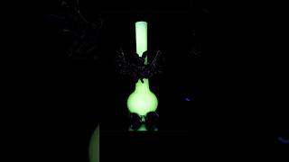 NOCTURNAL Glass Bat customglass glassblowing nobleglassgallery [upl. by Darbie]