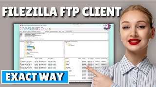 How to use filezilla ftp to upload files to web server 2024  Uploading files using FileZilla [upl. by Anoirb]