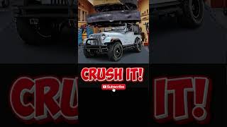 AI DEMOLISHES 1986 Jeep CJ 7 in SECONDS [upl. by Llerrehs]