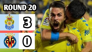 Las Palmas vs Villarreal 30 LaLiga Santander 2024 Breaking News [upl. by Orat256]