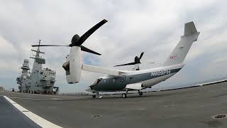 Leonardo AW609 successfully completes first ship trial campaign [upl. by Iramaj]